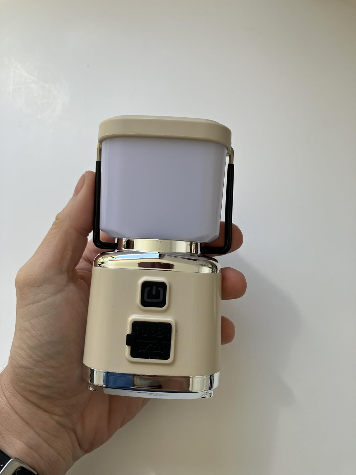 Bright, Durable Lantern with Long Battery Life. Also works as a power bank if needed...