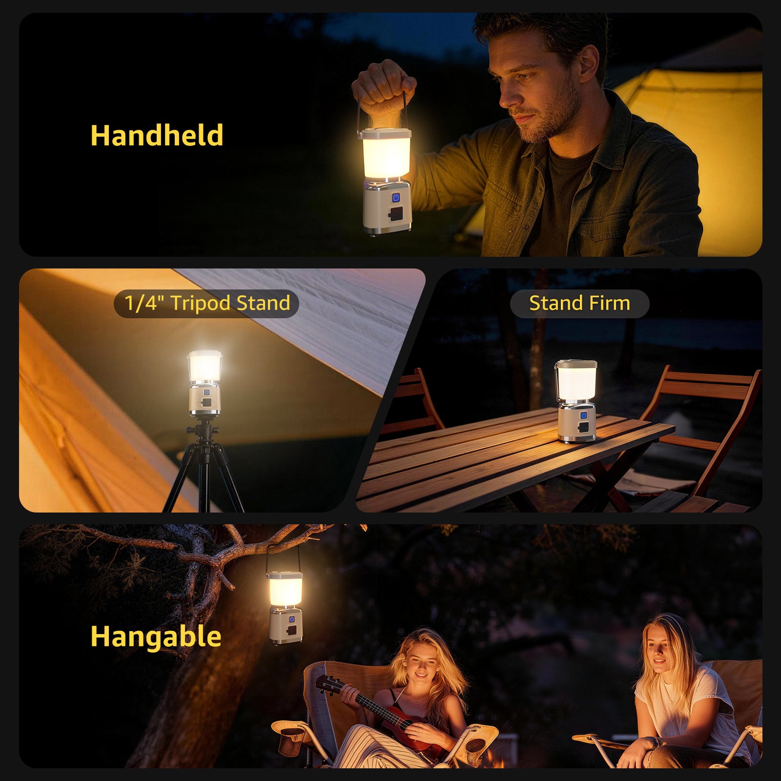 C100 Camping Lantern Rechargeable