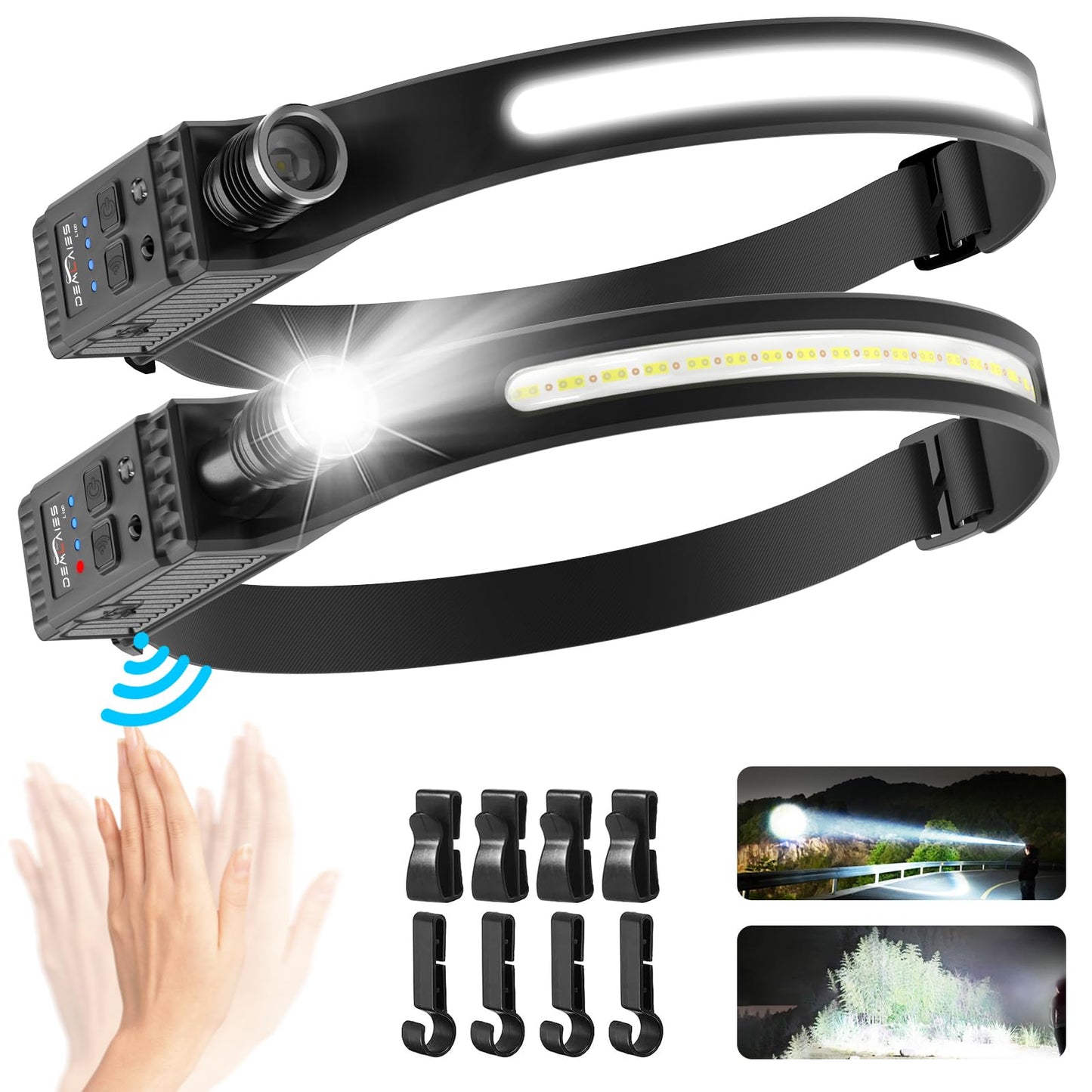 Demlaies L100 Head Torch Rechargeable