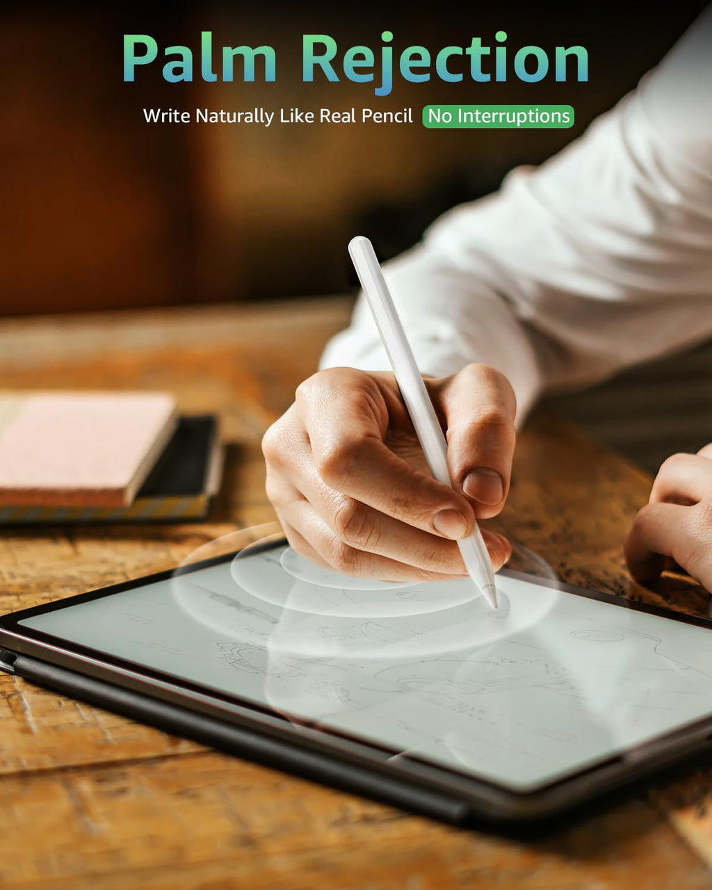 Stylus Pencil for iPad, White